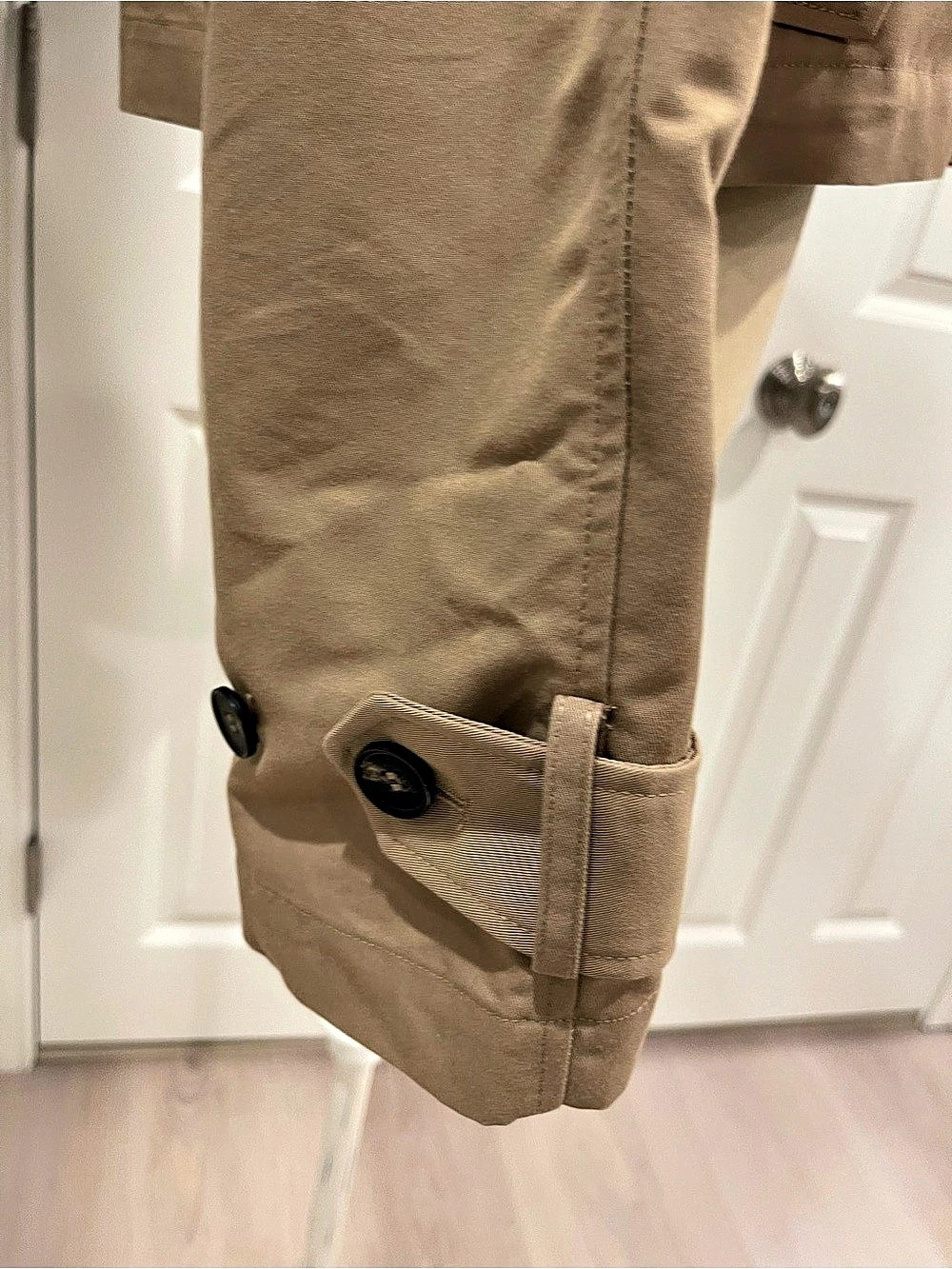 Zara Cropped Double-Breasted Jacket Brown Medium - Picture 8 of 11